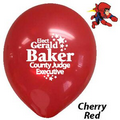 9" Cherry Red Latex Balloons